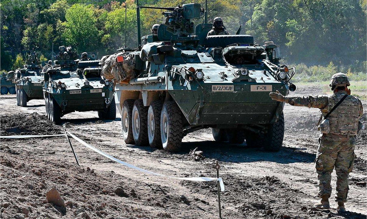 Argentina se arma- compraraacute blindados Stryker los mismos que probaron fuego en la guerra de Ucrania
