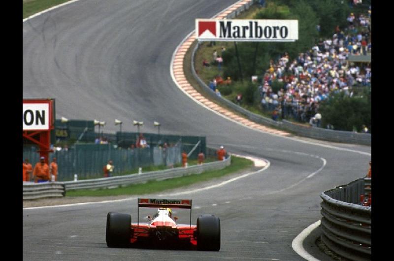 Eau Rouge la curva del GP de Beacutelgica en la que Senna hablaba con Dios
