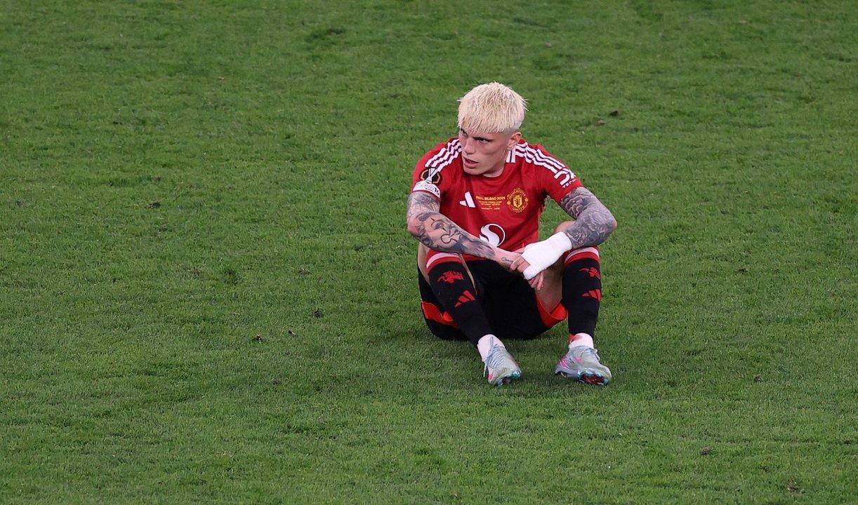 No sigue- Garnacho fue excluido de la pretemporada del Manchester United