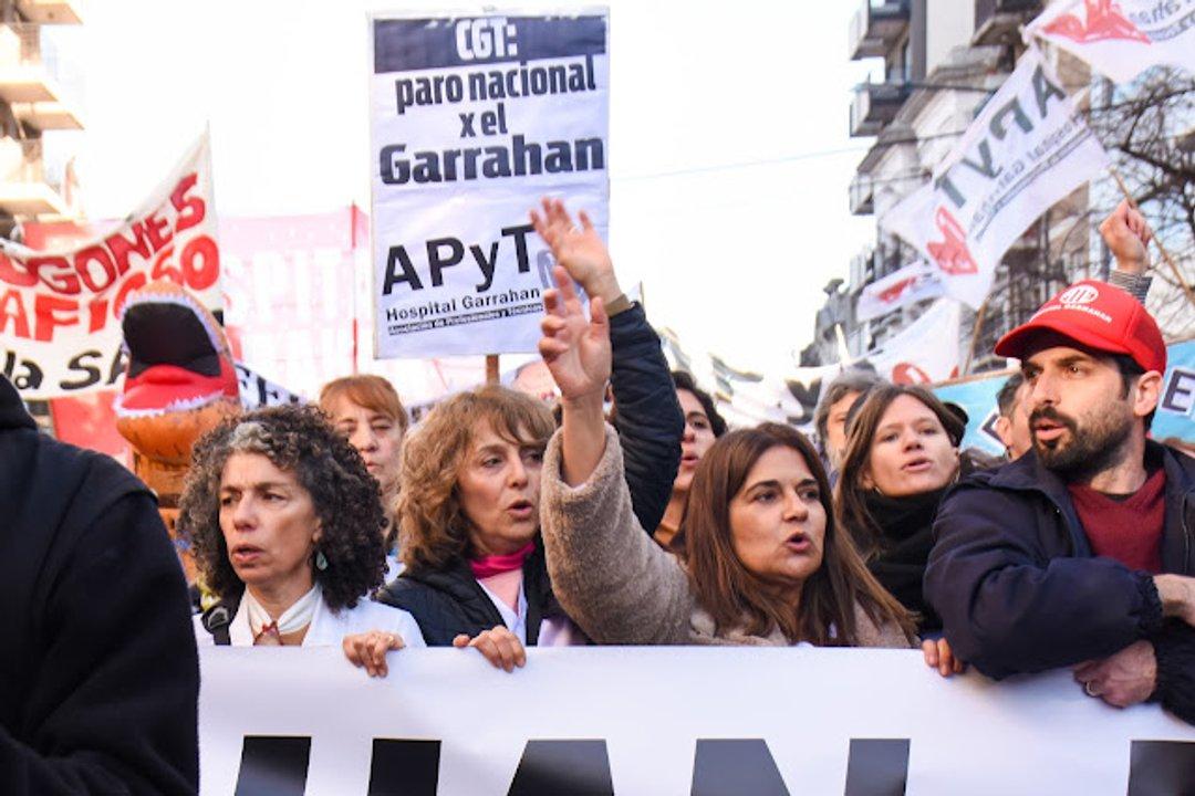 Trabajadores del Garrahan ldquorepudian el intento de censurardquo por parte del Gobierno contra la prensa ldquoempaacuteticardquo 