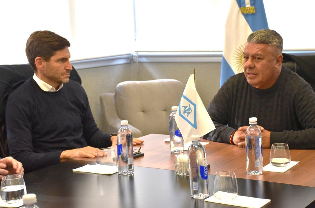 AFA y el Gobierno de Santa Fe avanzan en proyectos conjuntos para el desarrollo deportivo y social
