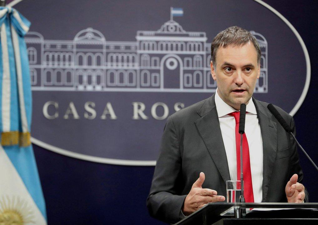 Manuel Adorni- Victoria Villarruel no forma parte del proyecto