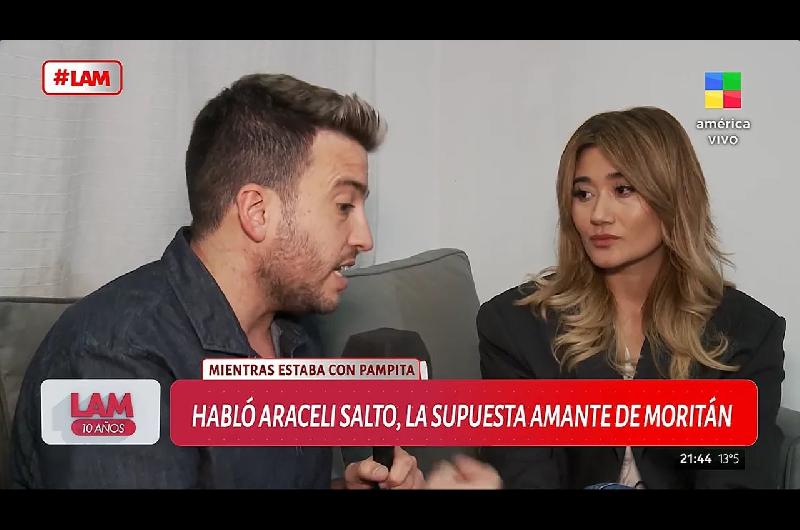 Habloacute Arceli Salto la supuesta amante de Roberto Garciacutea Moritaacuten durante su relacioacuten con Pampita