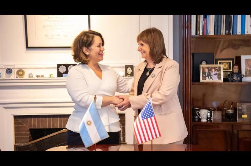 Patricia Bullrich se reunioacute con funcionaria de EEUU antes de la llegada de Kristi Noem