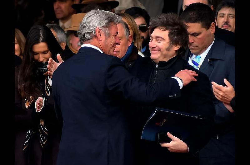 El rating de Javier Milei en La Rural