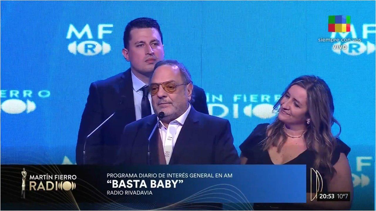 Que no se nos ataque maacutes- el contundente ruego de Baby Etchecopar al ganar el Martiacuten Fierro