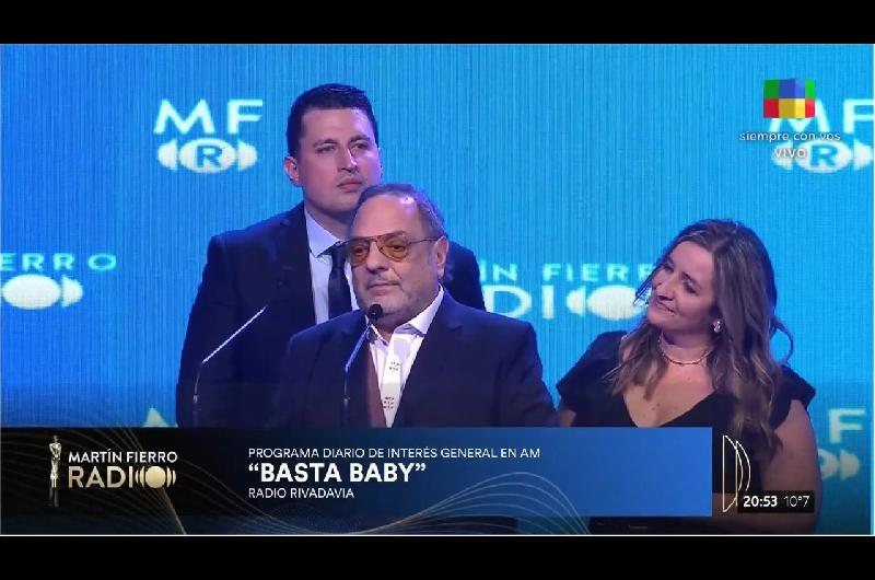Que no se nos ataque maacutes- el contundente ruego de Baby Etchecopar al ganar el Martiacuten Fierro