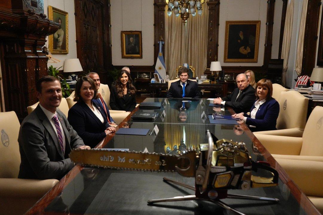 El Gobierno acordoacute con EEUU cooperar en seguridad y avanzar en el ingreso al Programa de Exencioacuten de Visas