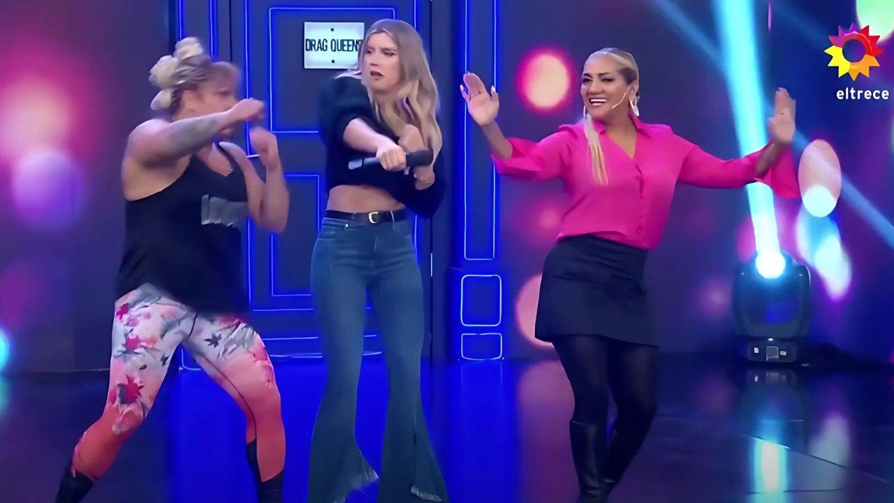 Video- cuando Locomotora Oliveras y Gladys la Bomba Tucumana bailaron La pollera amarilla
