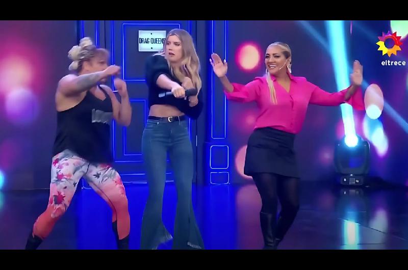 Video- cuando Locomotora Oliveras y Gladys la Bomba Tucumana bailaron La pollera amarilla