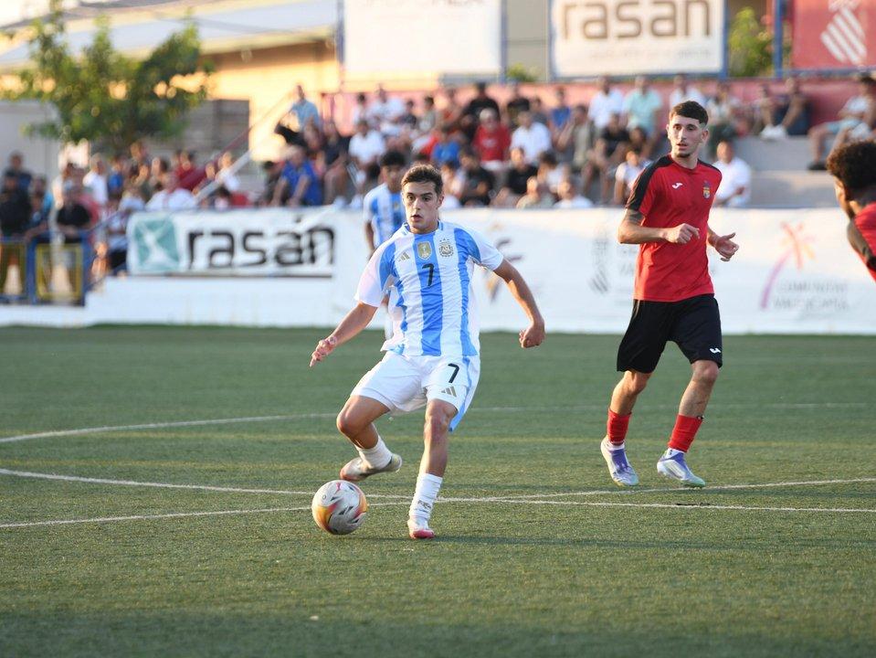 Argentina Sub-17 goleoacute a Alboraya y se metioacute en la final del Torneo de LrsquoAlcudia