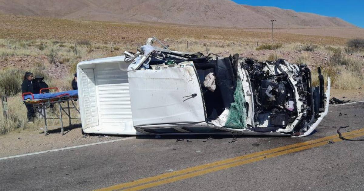 Se accidentoacute un directivo de Minera Aguilar sobre ruta nacional 9 