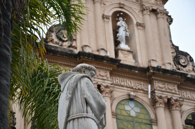 Celebraron 90 antildeos de la colocacioacuten de la imagen de San Francisco de Asiacutes en la ciudad