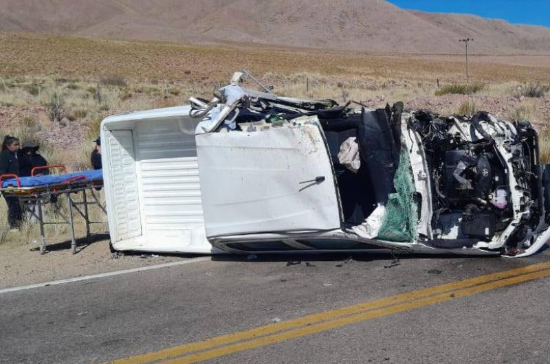 Se accidentoacute un directivo de Minera Aguilar sobre ruta nacional 9 