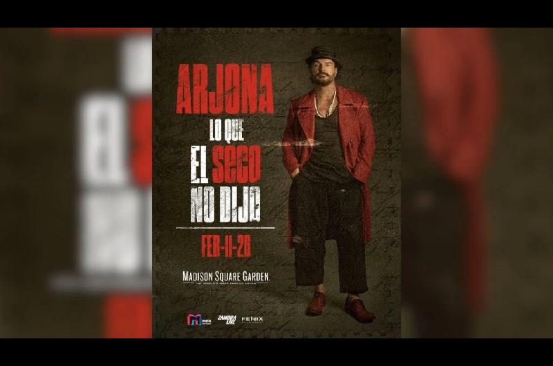 Ricardo Arjona agotoacute las entradas para el Madison Square Garden en tres horas