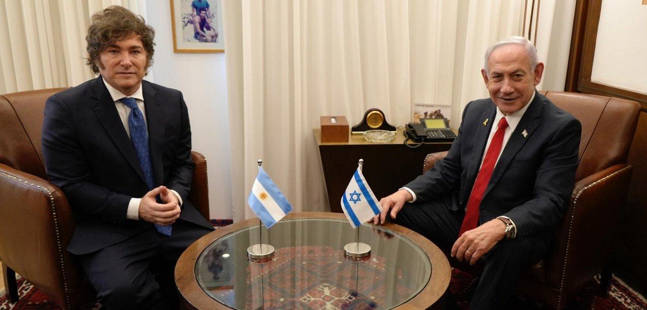Netanyahu planea visitar la Argentina para reunirse con Milei