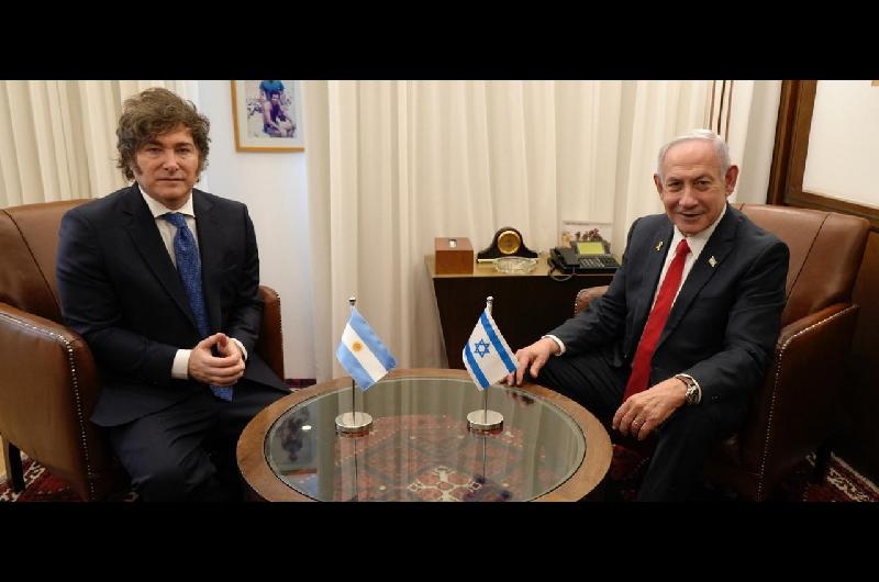 Netanyahu planea visitar la Argentina para reunirse con Milei