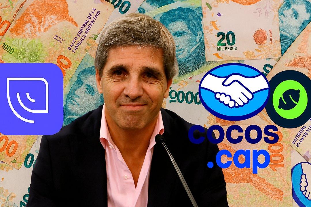 Luis Caputo hizo volar las tasas de las wallets y Ariel Sbdar con Cocos paga maacutes que Mercado Libre de Galperin