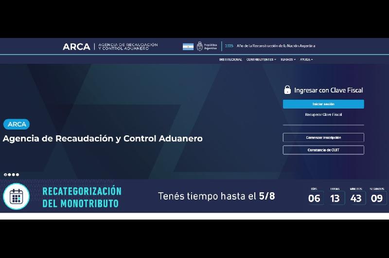 iquestQueacute pasoacute con la web de ARCA y cuaacutendo vuelve a funcionar El comunicado oficial