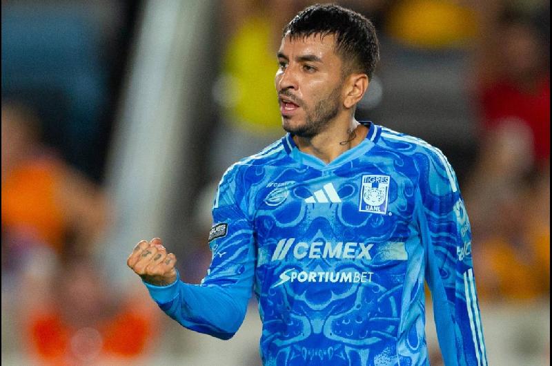 A lo Ronaldo Nazario- el golazo de Aacutengel Correa en el Tigres de Meacutexico