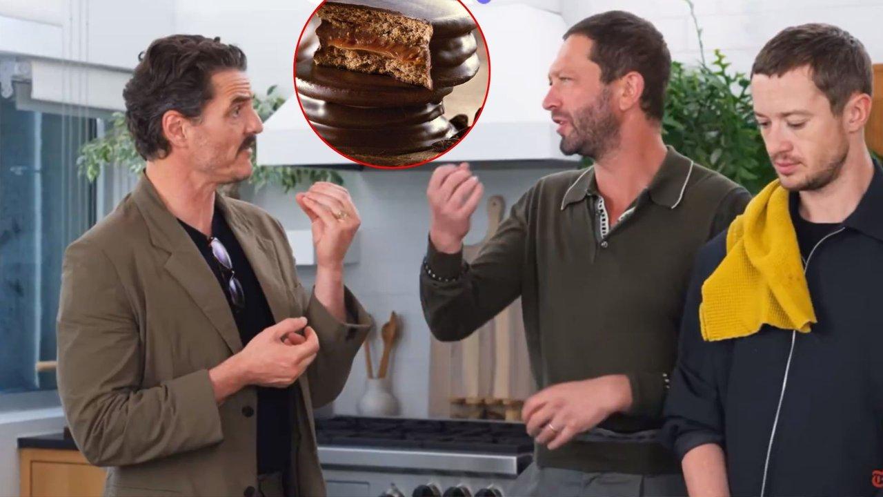 La divertida correccioacuten de Pedro Pascal sobre el alfajor en una entrevista- Es un tiacutepico argentino