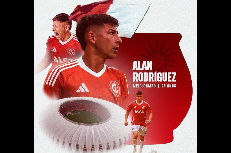 Alan Rodriacuteguez dejoacute Argentinos y ya fue presentado en un grande de Brasil