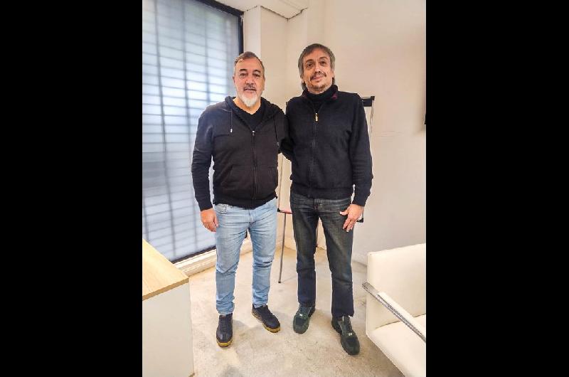 Maacuteximo Kirchner se reunioacute con Rodolfo Aguiar de ATE para debatir sobre ldquola nueva estatalidadrdquo