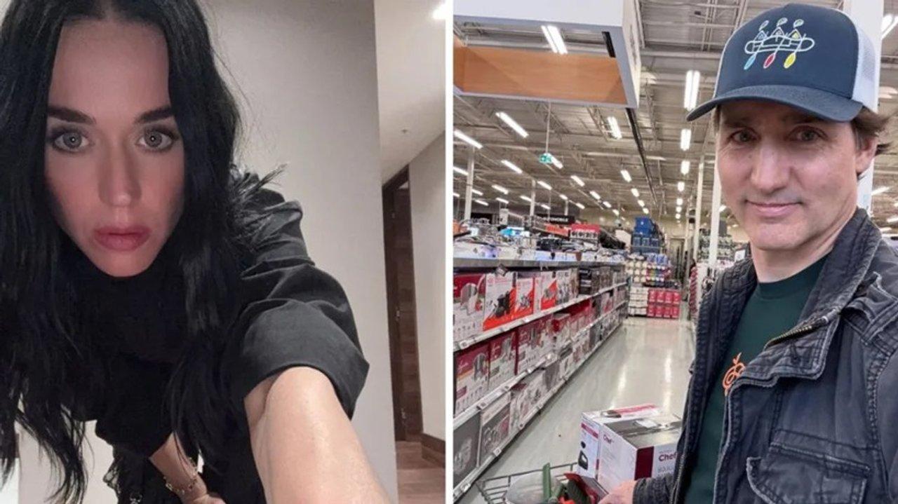 Sorprendieron a Katy Perry con Justin Trudeau el ex Primer Ministro de Canadaacute