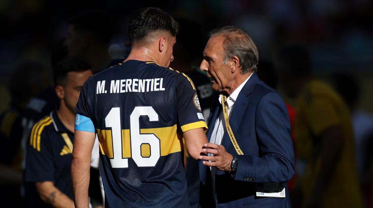 Boca- Merentiel se arregloacute con Russo y volveraacute a ser titular ante Racing