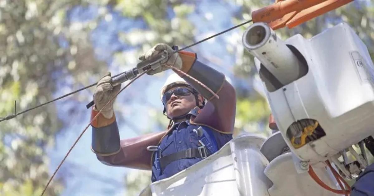 Viento norte- denodado esfuerzos para restablecer el normal suministro eleacutectrico