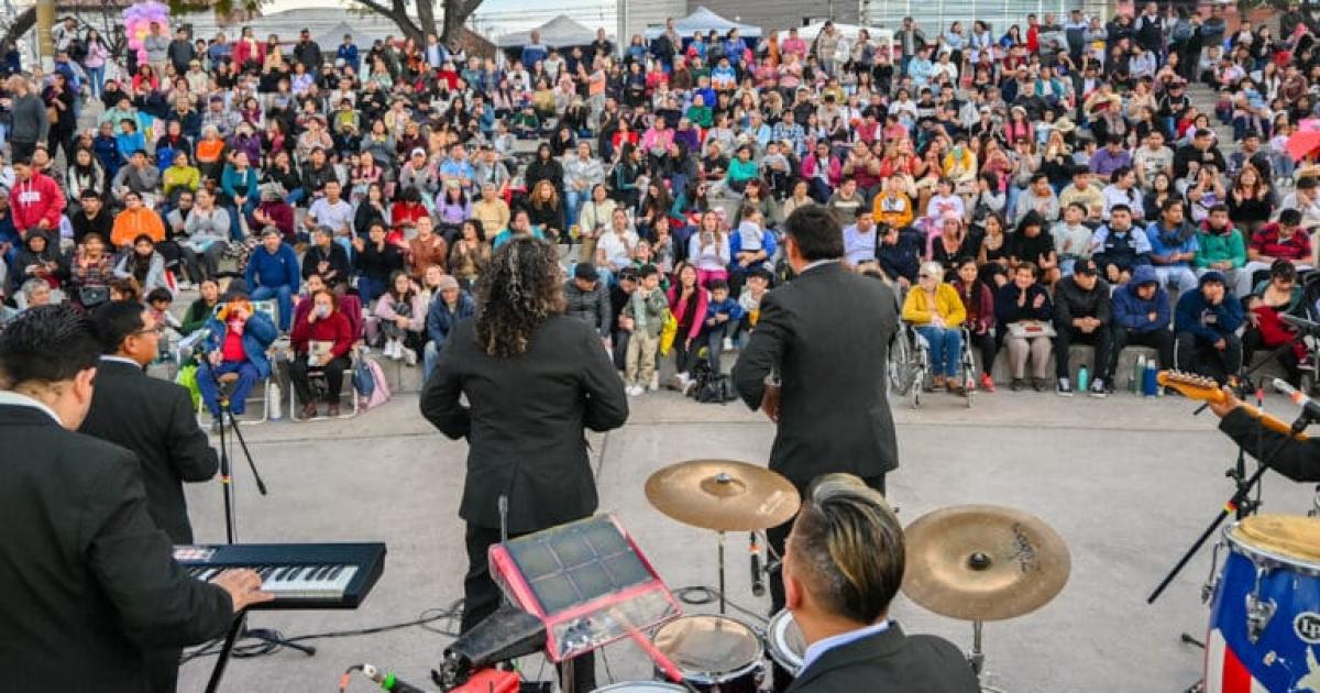 Celebraron junto a vecinos los siete antildeos del Parque Xibi Xibi