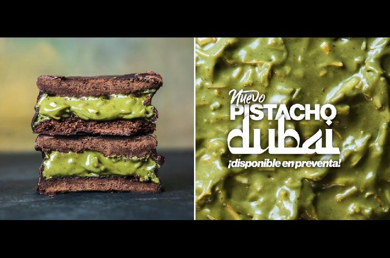 La guerra de alfajores onda Dubai se expande- aparecioacute otro pero relleno a puro pistacho 