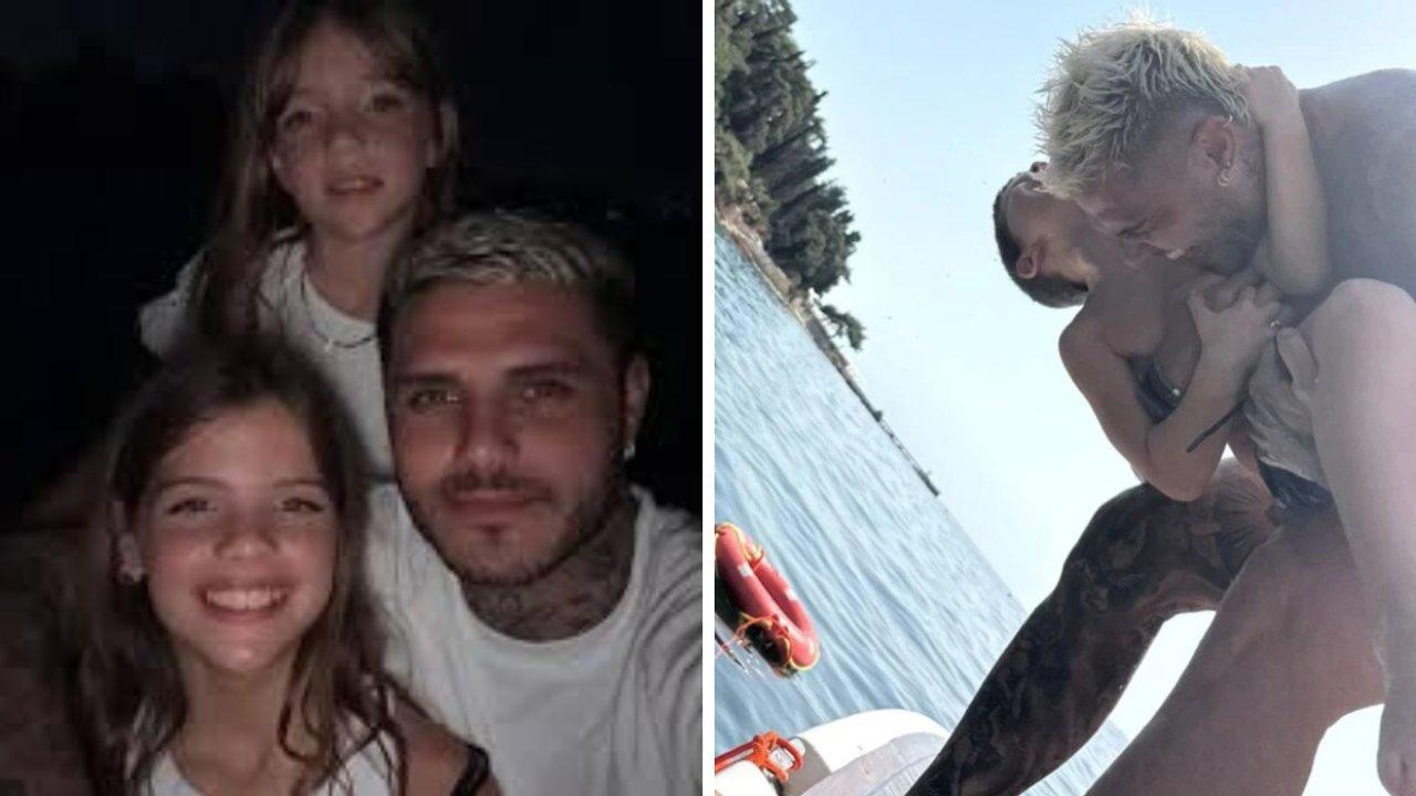 La angustiante interna entre Mauro Icardi y sus hijas- se planteoacute un cambio de apellido