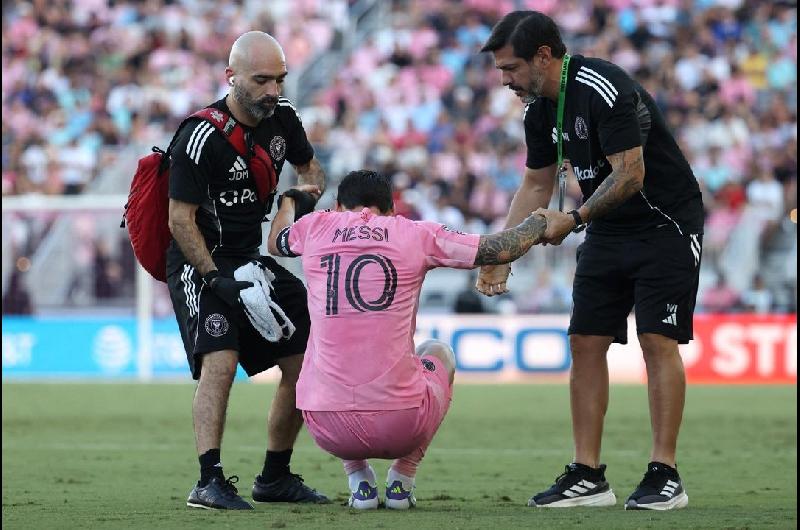Messi pidioacute el cambio en el arranque del partido del Inter Miami y encendioacute las alarmas
