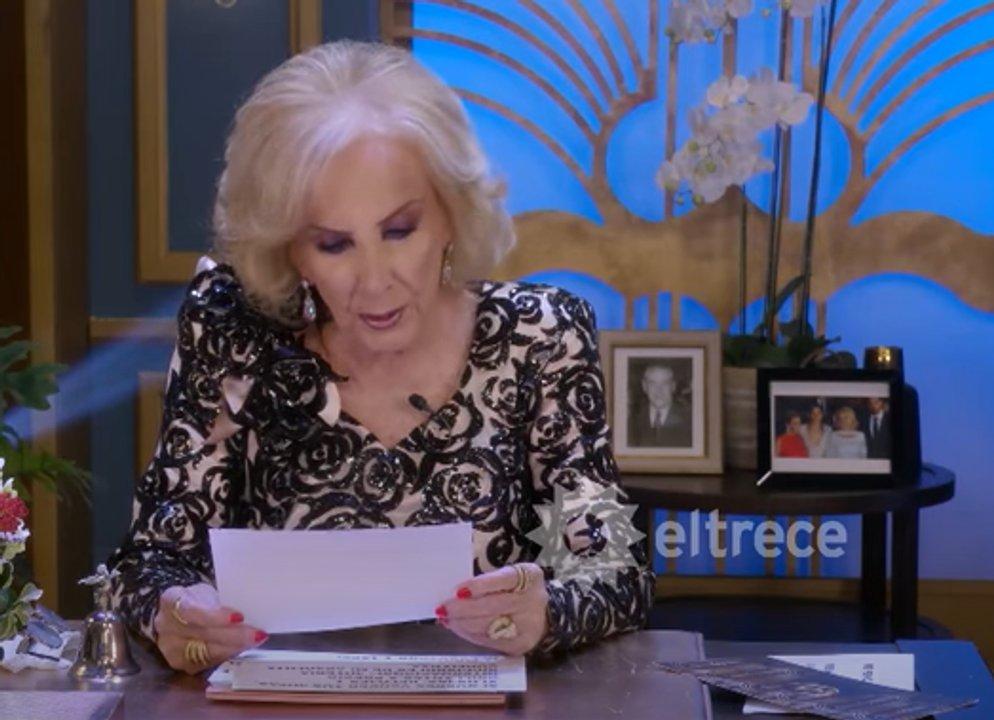 Mirtha Legrand despidioacute con dolor a Mila la nieta de Cris Morena y Gustavo Yankelevich