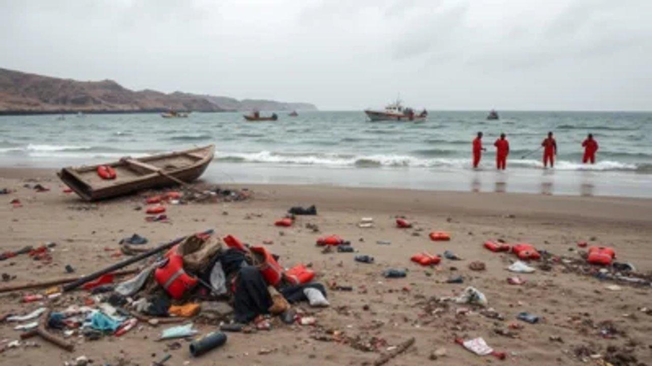 Al menos 20 migrantes mueren y decenas desaparecen en naufragio frente a las costas de Yemen