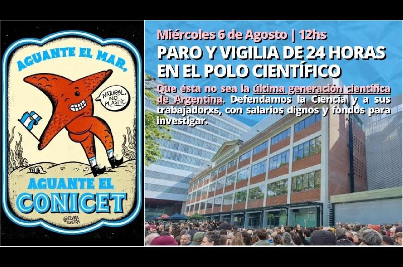 En medio del furor por el streaming submarino el Conicet va al paro contra el ajuste de Milei