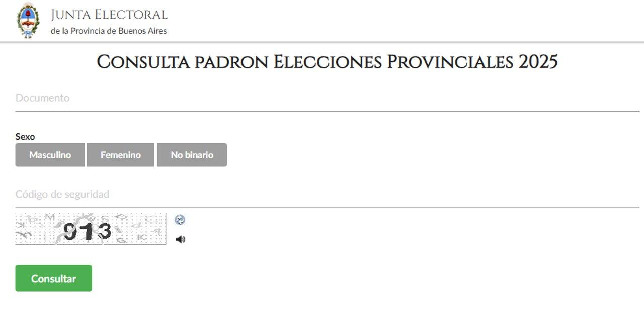 Cambioacute el lugar de votacioacuten en Buenos Aires- nuevo padroacuten electoral con inteligencia artificial