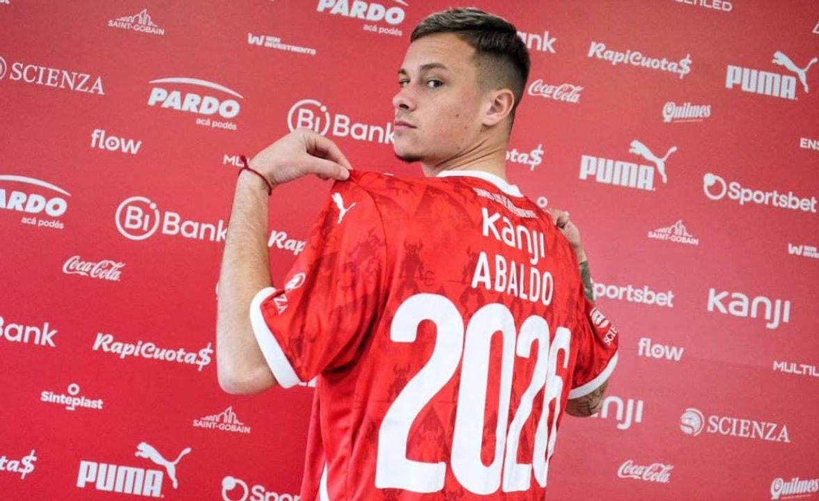 Matiacuteas Abaldo es nuevo jugador de Independiente