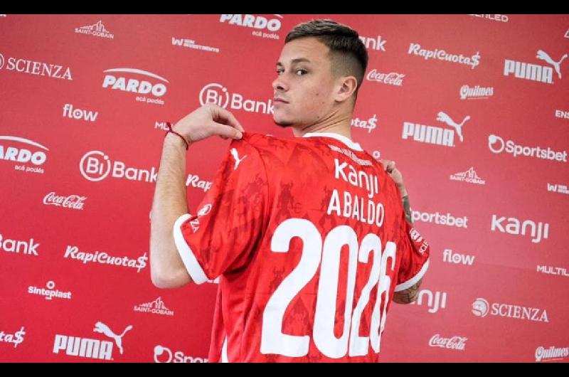 Matiacuteas Abaldo es nuevo jugador de Independiente