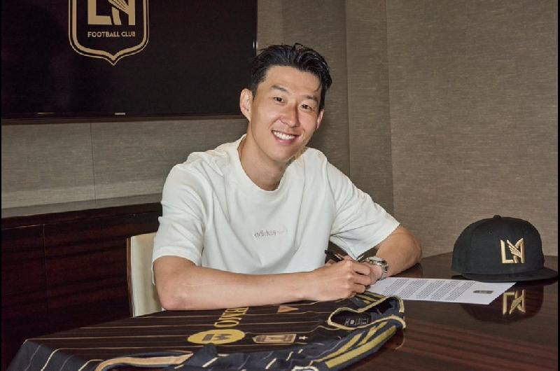 Heung-Min Son fue presentado en LAFC y seraacute rival de Messi en la MLS