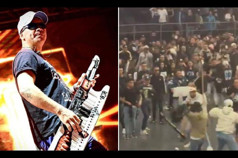 Batalla campal y un muerto en el recital de Damas Gratis