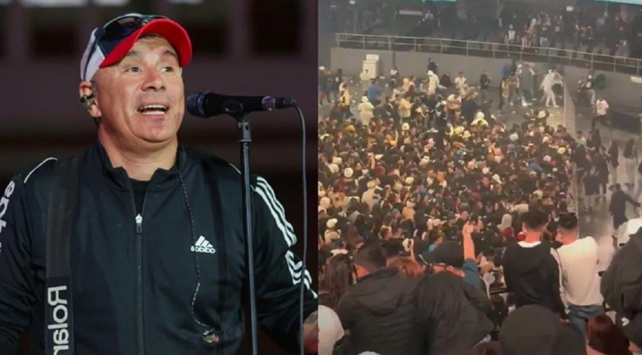El mensaje de Pablo Lescano tras la batalla campal en su show de Colombia- Muy triste