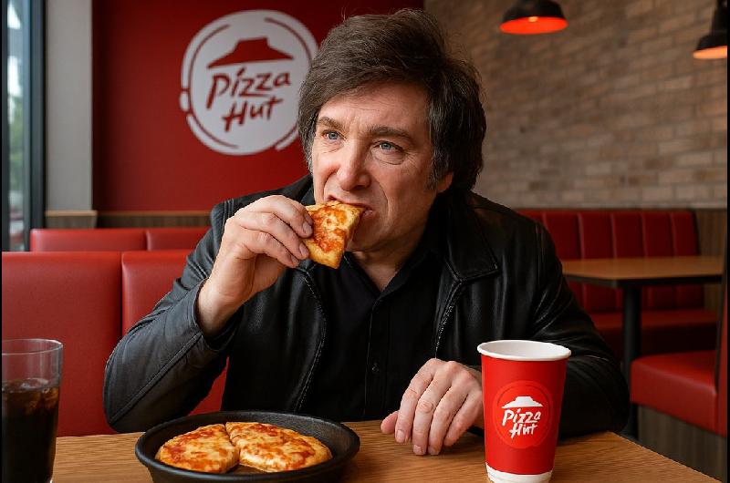 El plan de Javier Milei para tentar a Pizza Hut- la icoacutenica marca quebroacute en Chile y podriacutea volver al paiacutes