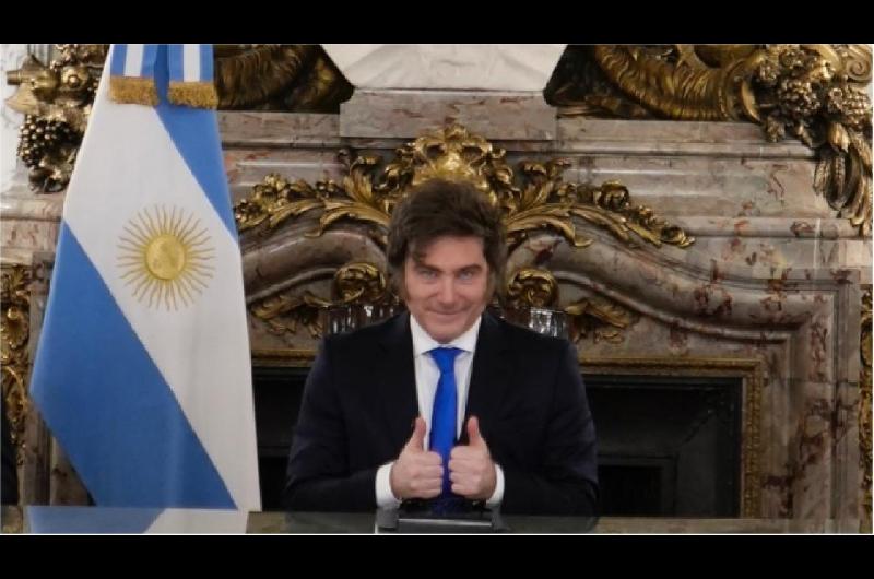 Javier Milei- Si quieren volver atraacutes me van a tener que sacar de la Casa Rosada con los pies para adelante