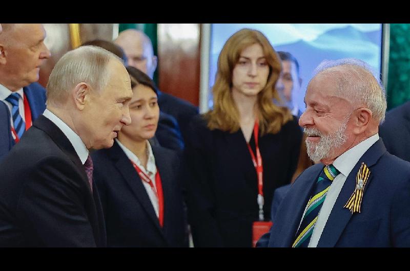 Lula y Putin hablaron sobre la paz en Ucrania y la cooperacioacuten entre los BRICS