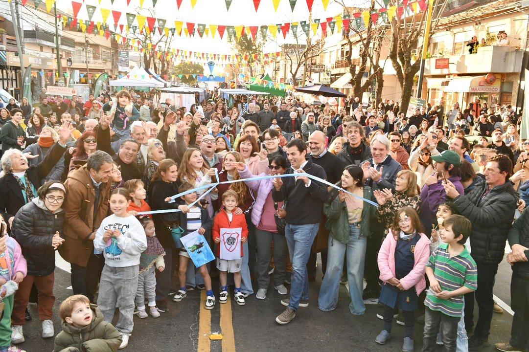 San Isidro- quedoacute inaugurado el Paseo Fleming luego de una transformacioacuten integral que mejoraraacute la circulacioacuten