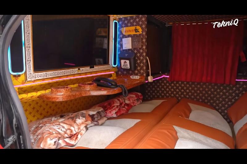 Cama y televisioacuten propia- asiacute es el nuevo micro de lujo para viajar en larga distancia