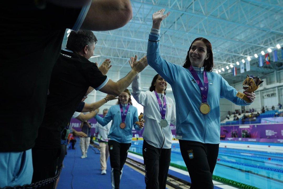 Malena Santillaacuten sumoacute el segundo oro para Argentina en los Juegos Panamericanos Junior
