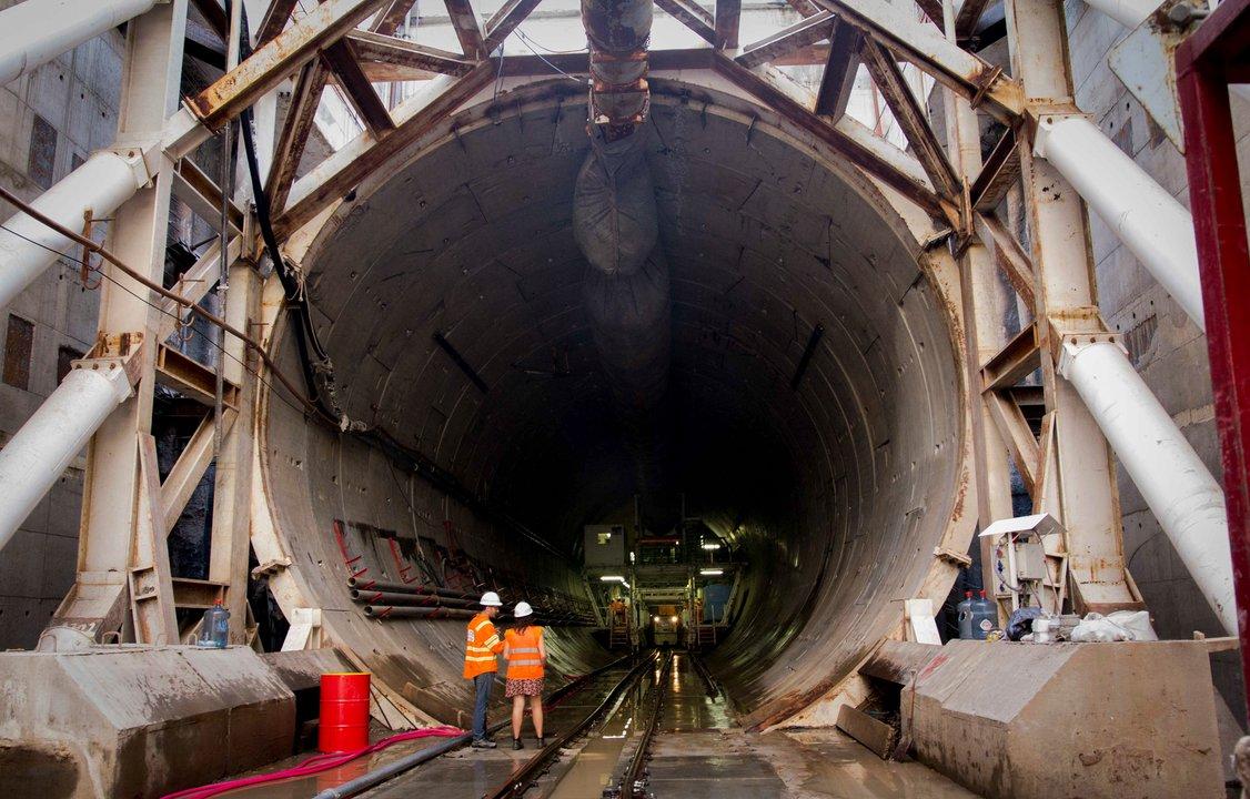 Obra puacuteblica cero- Gobierno y empresas olvidan el supertuacutenel del Sarmiento